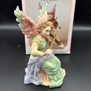 A Band of Angels "The Fiddle" BA01 Hand Painted Collectibles 1993 Vintage
